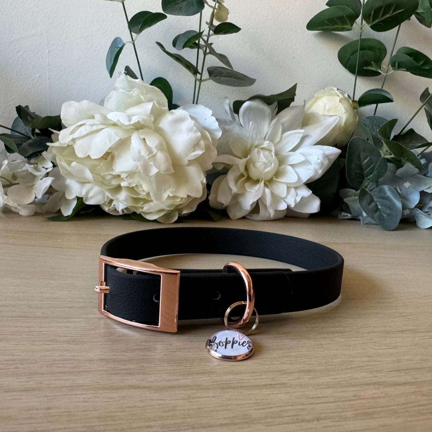 Charcoal Black Collar 1.6cm width