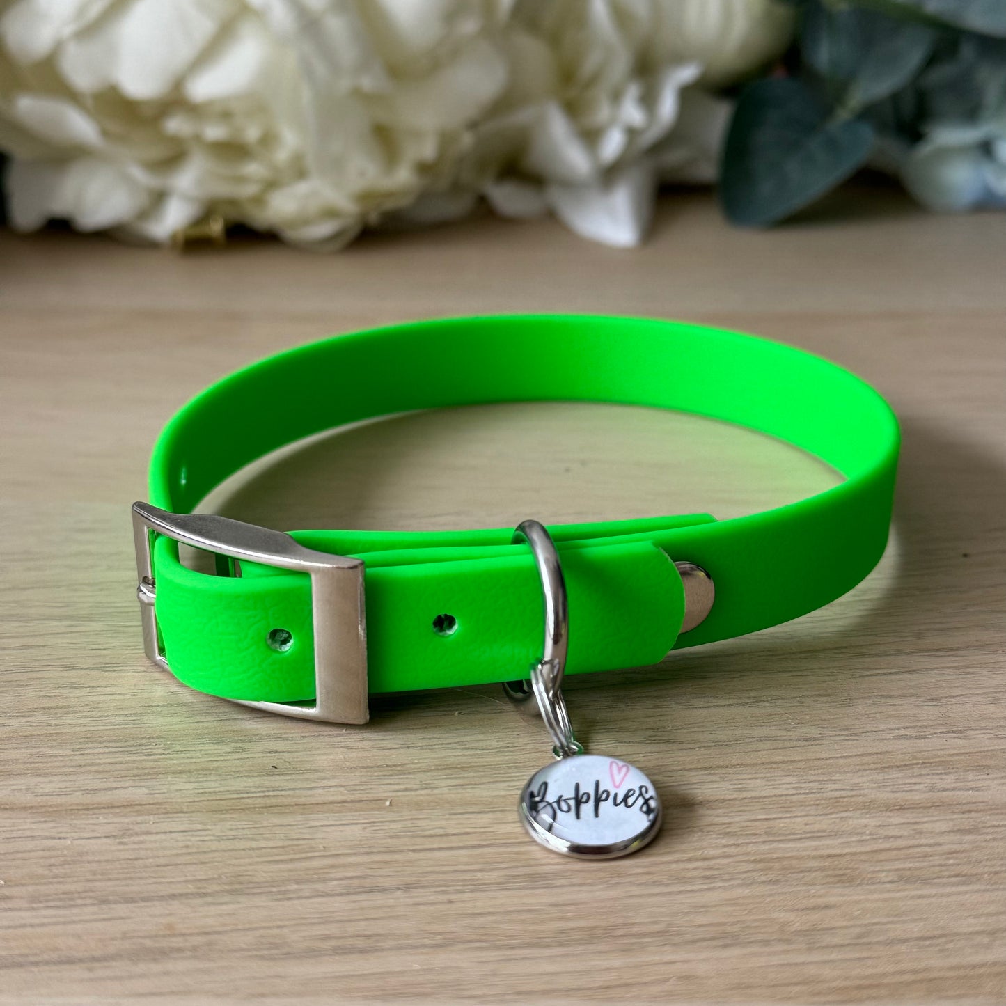 Neon Green Collar 1.6cm width