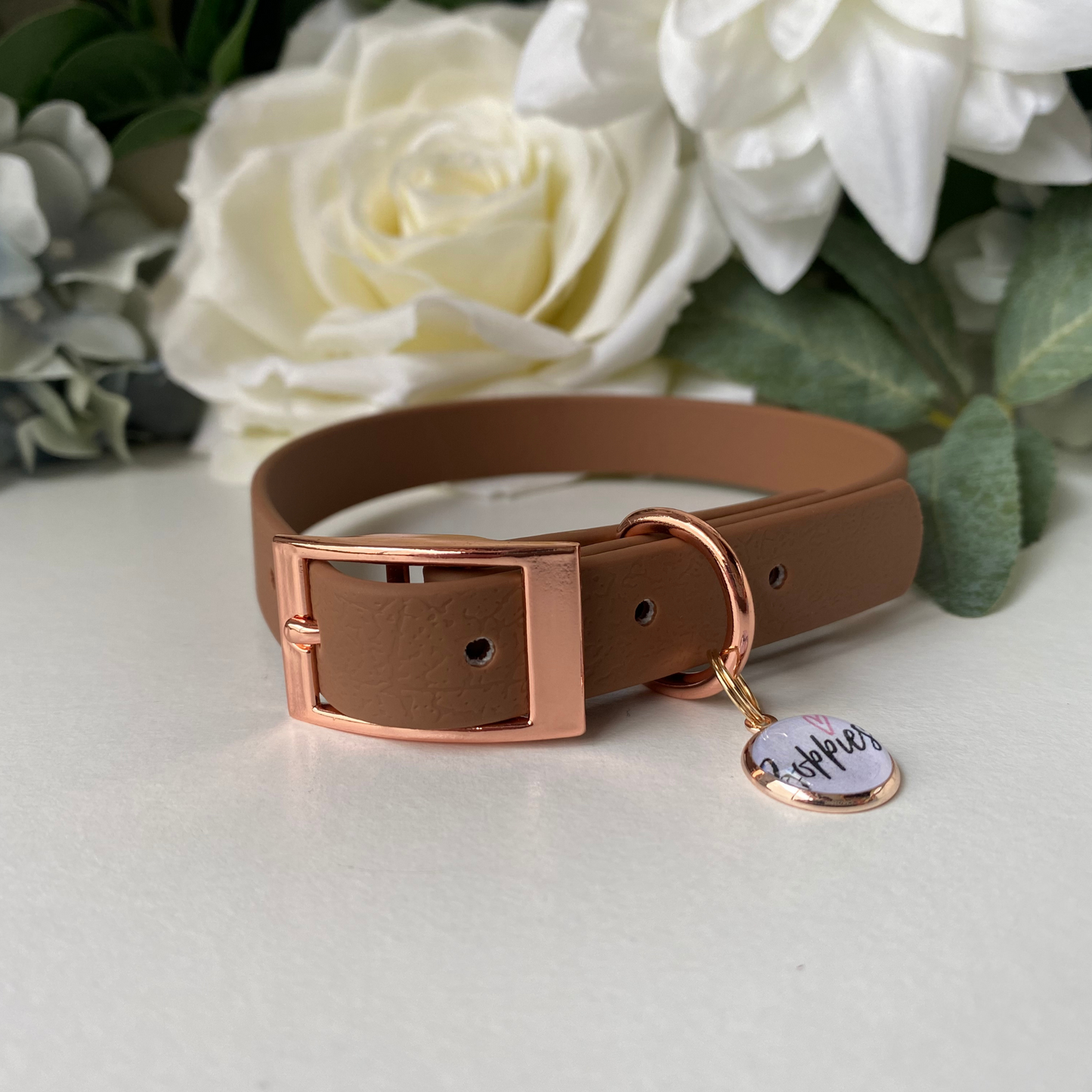 Light Brown Collar 1.6cm width