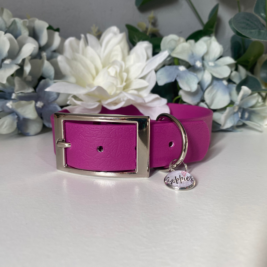 Large Light Purple Collar 2.5cm Width