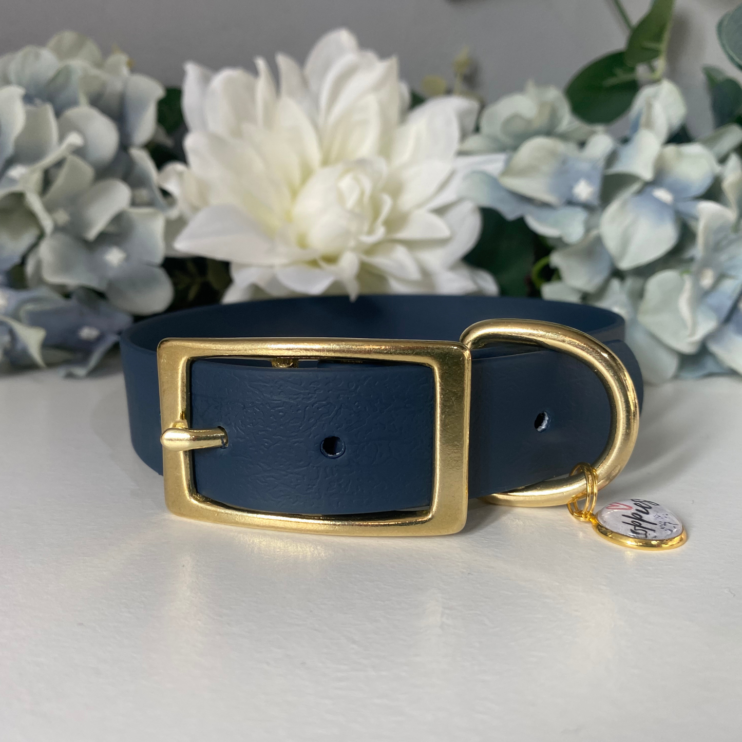 Large Navy Blue Collar 2.5cm Width