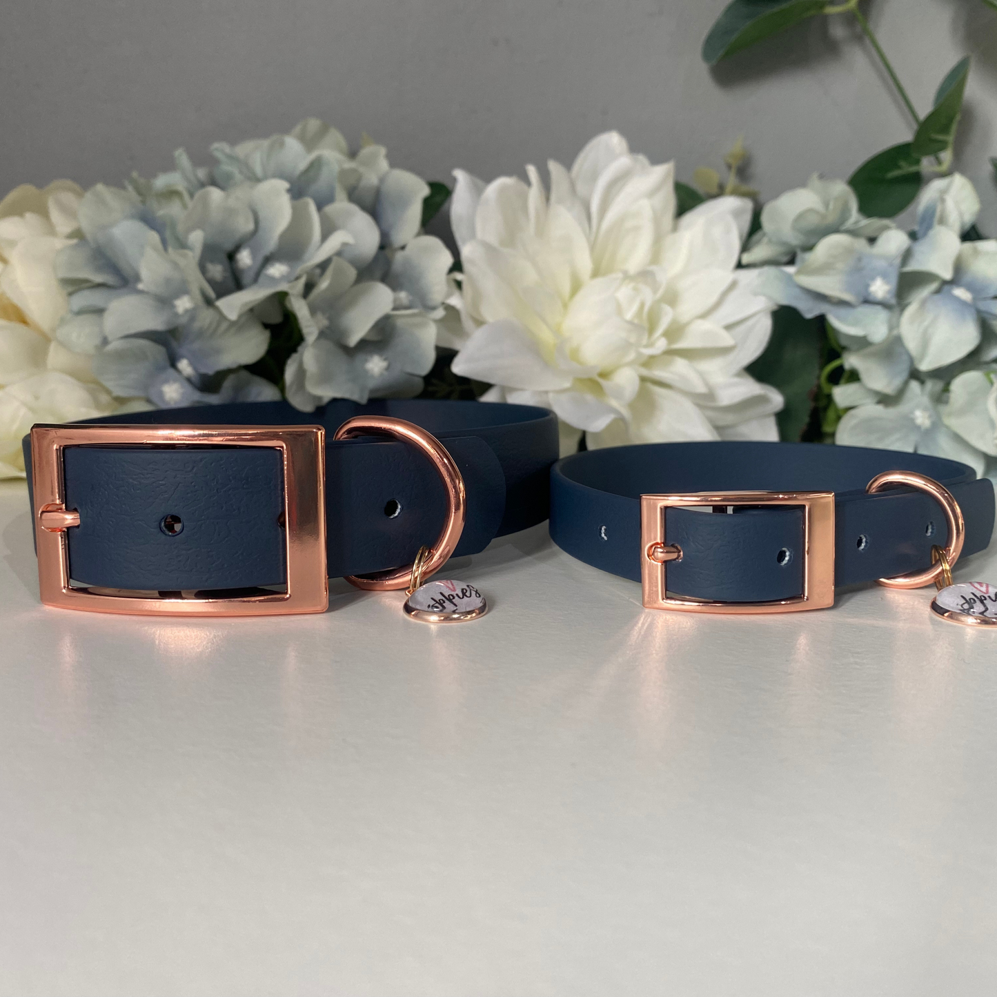 Large Navy Blue Collar 2.5cm Width