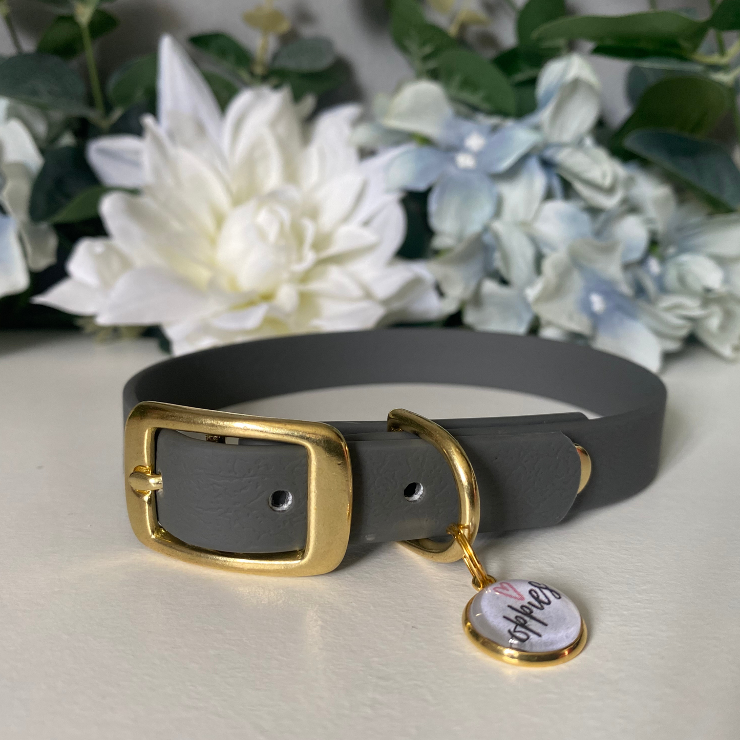 Grey Collar 1.6cm width