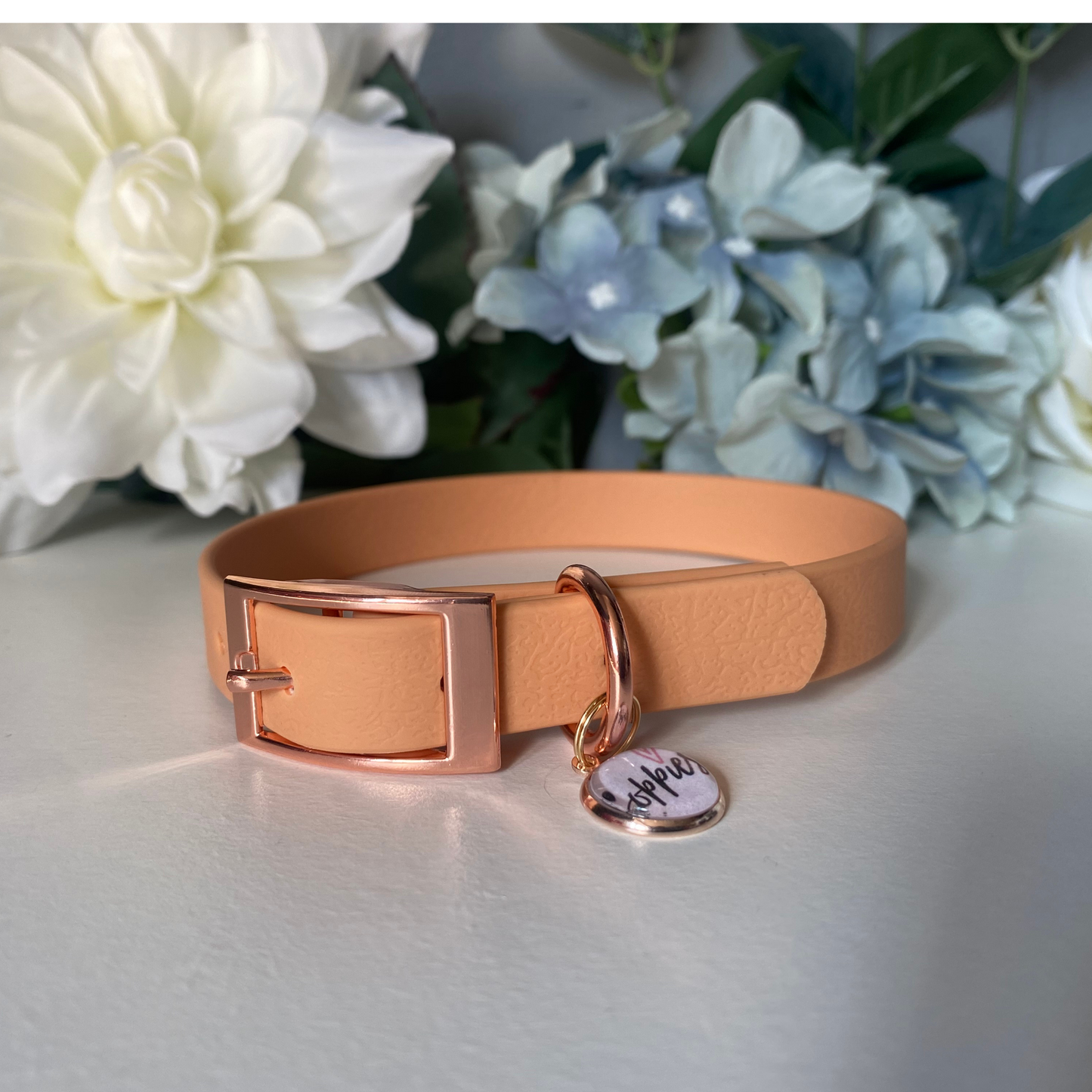 Peach Tan Collar 1.6cm width