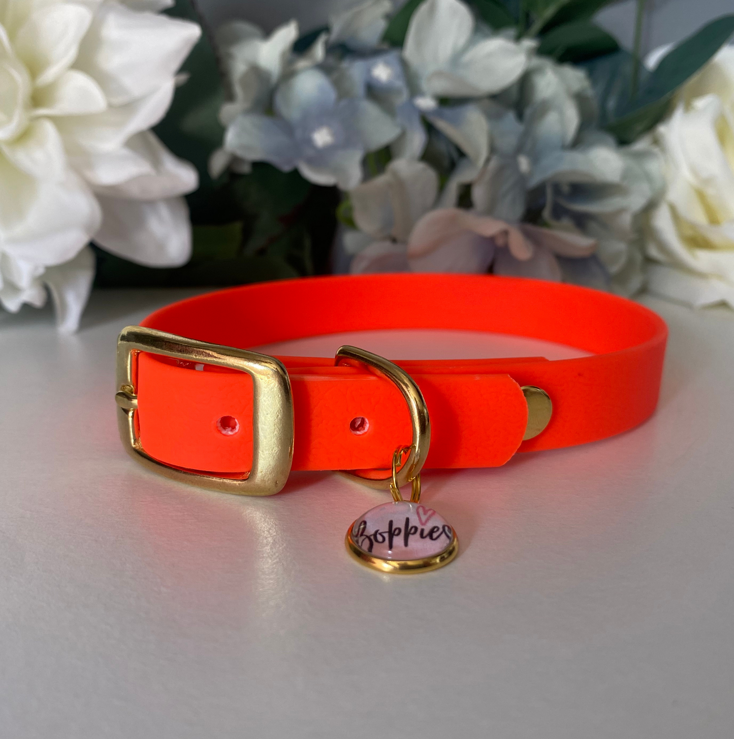 Neon Orange Collar 1.6cm width