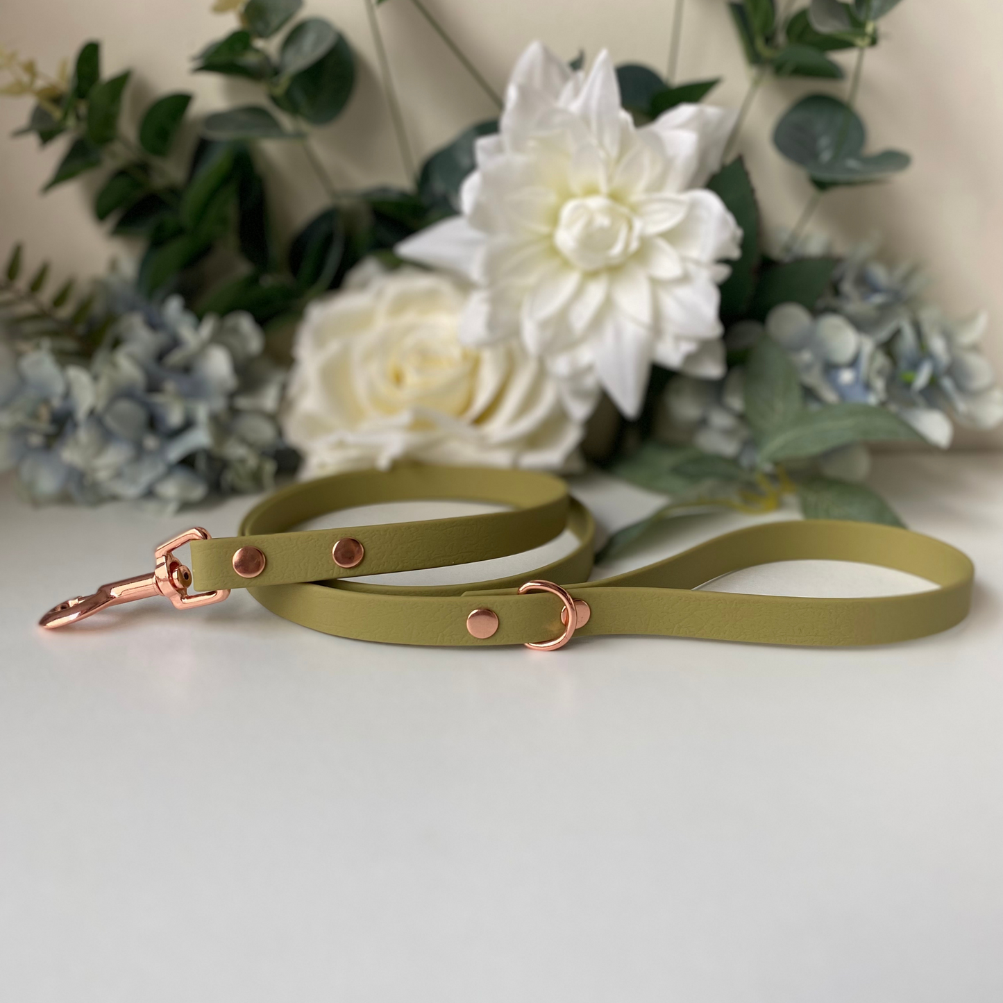 Khaki Green Waterproof Lead