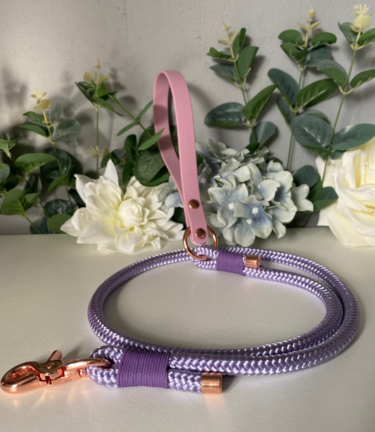 Pastel Purple Paracord Lead