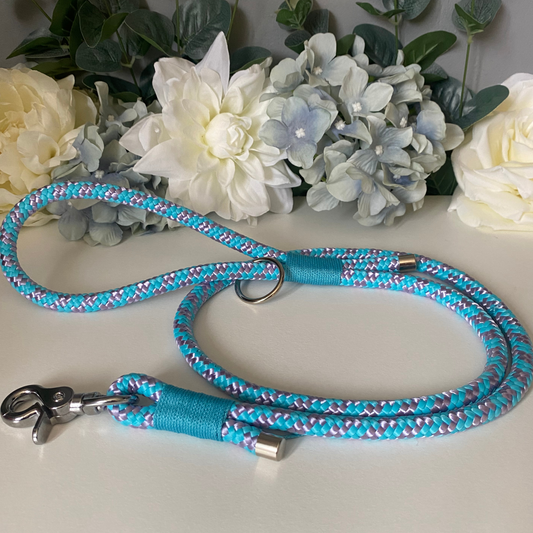 Blue And Lilac Paracord Lead