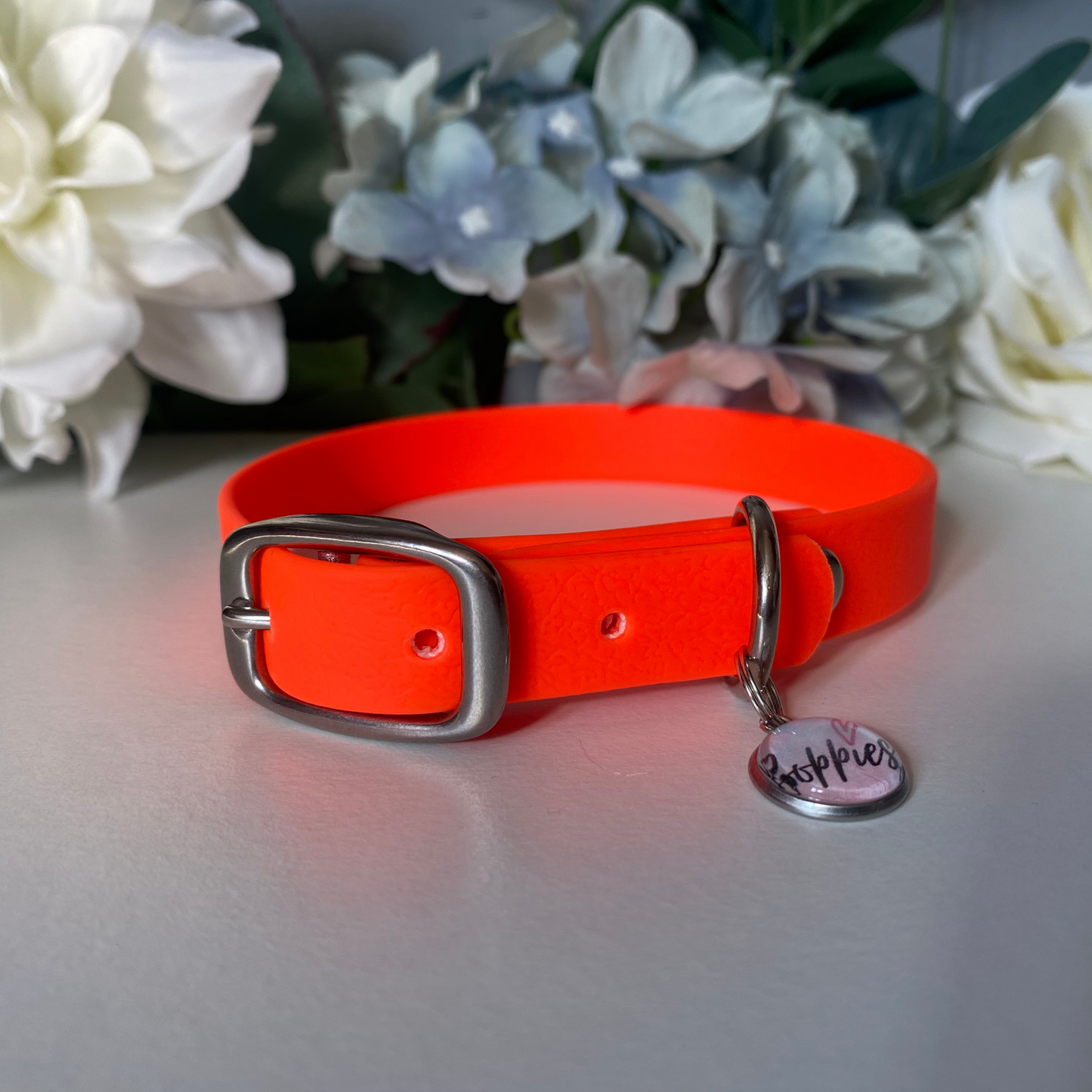 Neon Orange Collar 1.6cm width