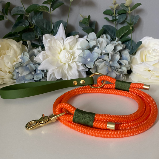 Orange Paracord Lead