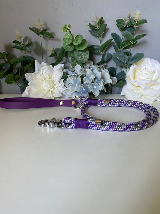 Purple Camo Paracord Lead