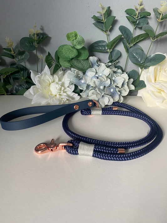 Navy Paracord Lead