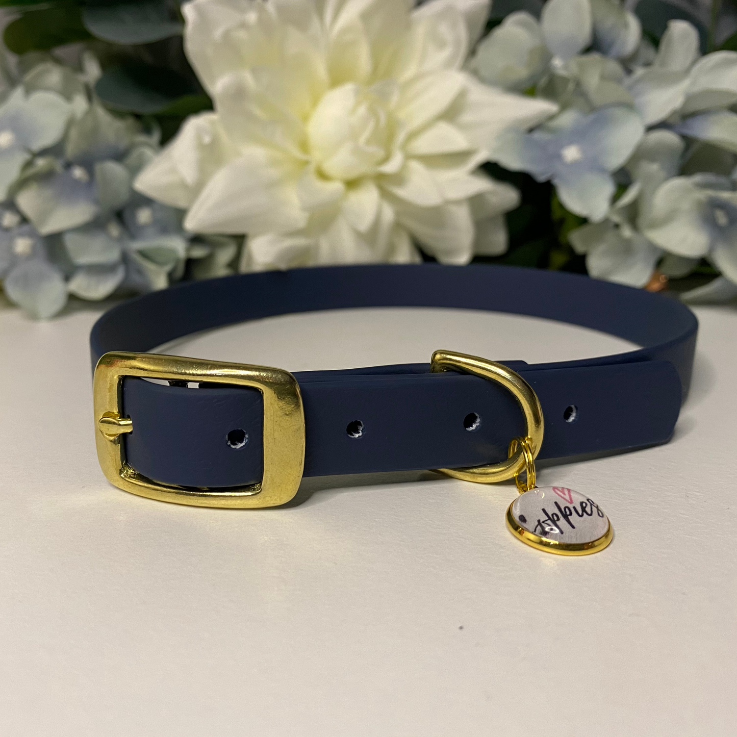 Navy Blue Collar 1.6cm width
