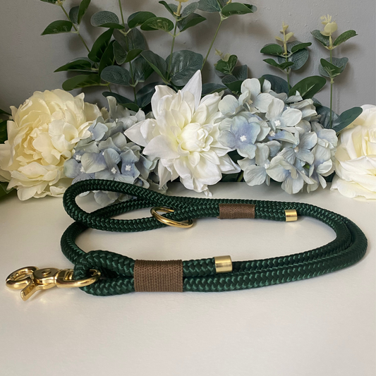 Forest Green Paracord Lead